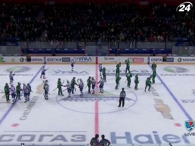 Гол Поникаровского не помог СКА избежать поражения в Континентальной хоккейной лиге