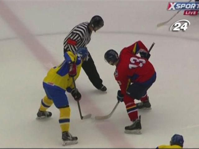 Сборная Украины разгромила команду Румынии на Euro Ice Hockey Challenge