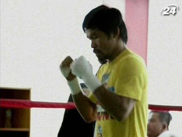 Менні Пакьяо через тиждень знову вийде у ринг Менні Пакьяо через тиждень знову вийде у ринг