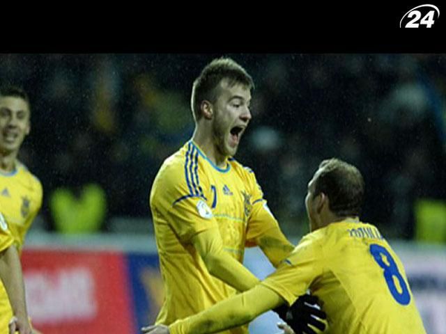 Сборная Украины одержала первую победу над Францией Сборная Украины одержала первую победу над Францией