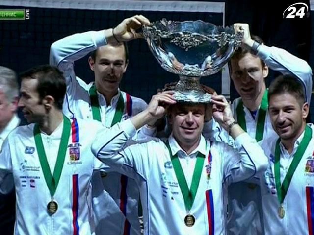 Збірна Чехії з тенісу вдруге поспіль стала чемпіоном найпрестижнішого турніру