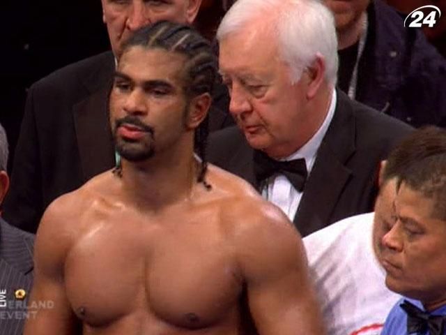 Дэвид Хэй во второй раз прощается с боксом Дэвид Хэй во второй раз прощается с боксом