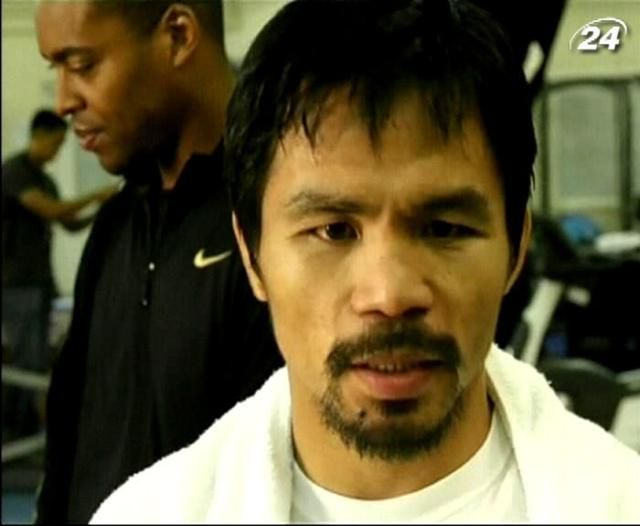 Бокс. Мэнни Пакьяо и Брэндон Риос прибыли на поединок Бокс. Мэнни Пакьяо и Брэндон Риос прибыли на поединок