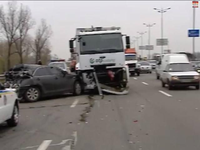 Появилось видео ДТП с участием Ващука Появилось видео ДТП с участием Ващука