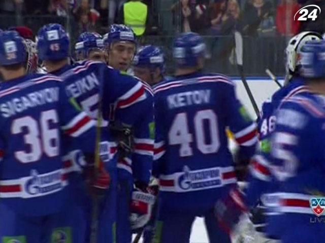 СКА закрепился на первой строчке Западной конференции КХЛ СКА закрепился на первой строчке Западной конференции КХЛ