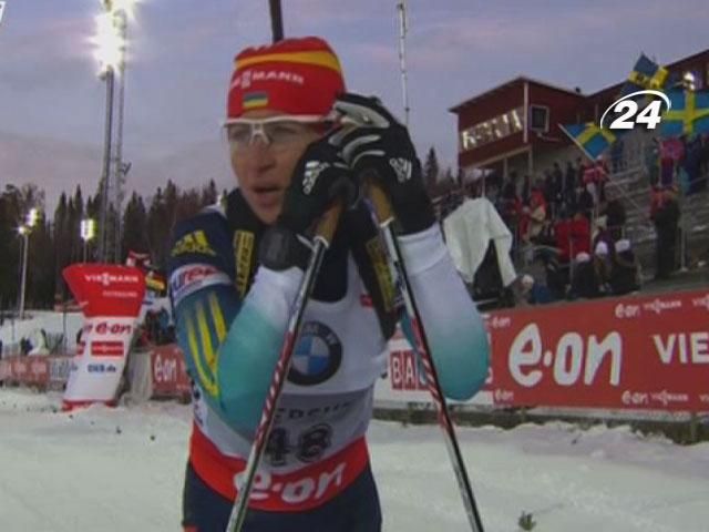 Биатлон: Семеренко - одна из самых быстрых в индивидуальной гонке Биатлон: Семеренко - одна из самых быстрых в индивидуальной гонке