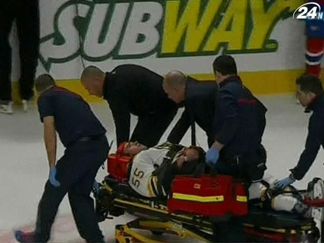 Обзор матчей NHL: Джонни Бойчук получил травму в матче против "Монреаля"