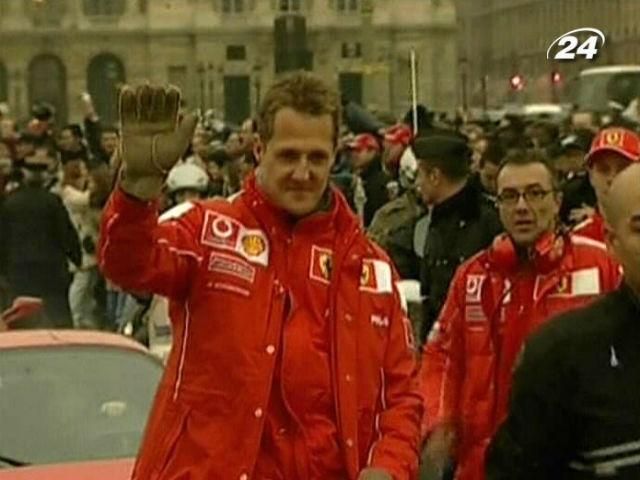 Шумахер впав у кому через сильну травму голови Шумахер впав у кому через сильну травму голови