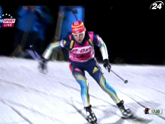 Валентина Семеренко возглавила общий зачет Кубка мира по биатлону Валентина Семеренко возглавила общий зачет Кубка мира по биатлону