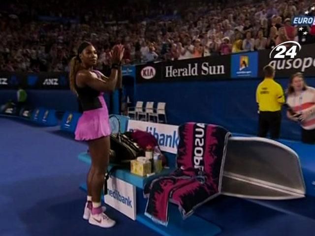 Серена Вільямс вийшла у друге коло Australian Open