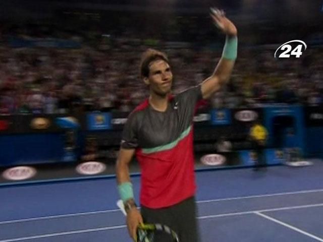 Надаль, Федерер та Цонга ще не програли жодного сету на Australian Open