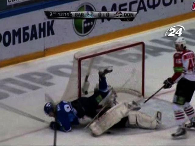 КХЛ. "Донбас" уперше в історії переграв "Барис" КХЛ. "Донбас" уперше в історії переграв "Барис"