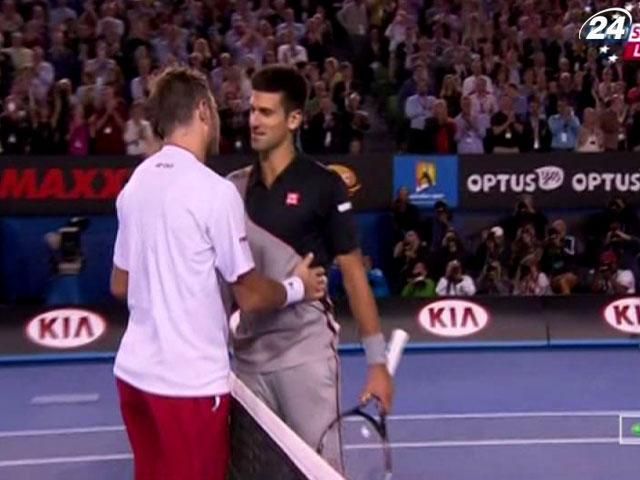 Вавринка выбил Джоковича с турнира Australian Open