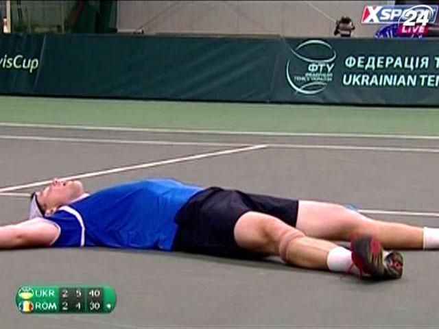 Марченко упрочил преимущество Украины в теннисном Кубке Дэвиса