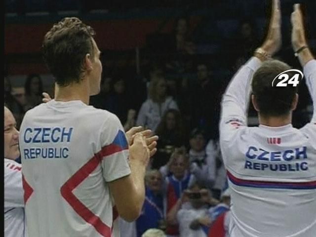 Чехи пробились в четвертьфинал Davis Cup