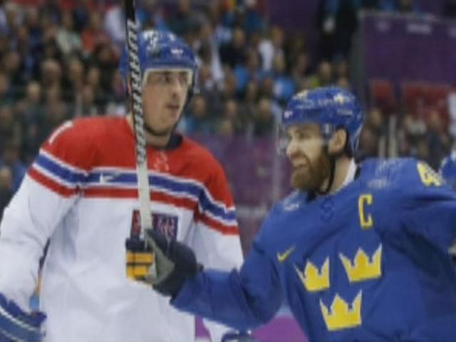 Хоккейный турнир стартовал победой шведов над чехами