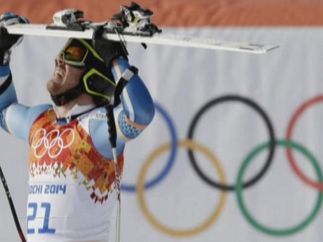 Украинский горнолыжник сумел финишировать в супер-гиганте