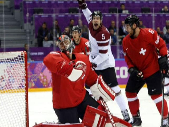 Сочі-2014: Хокейна збірна Латвії пробилася до чвертьфіналу олімпійського турніру