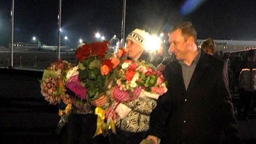 Українські спортсмени повернулись з Сочі на Батьківщину