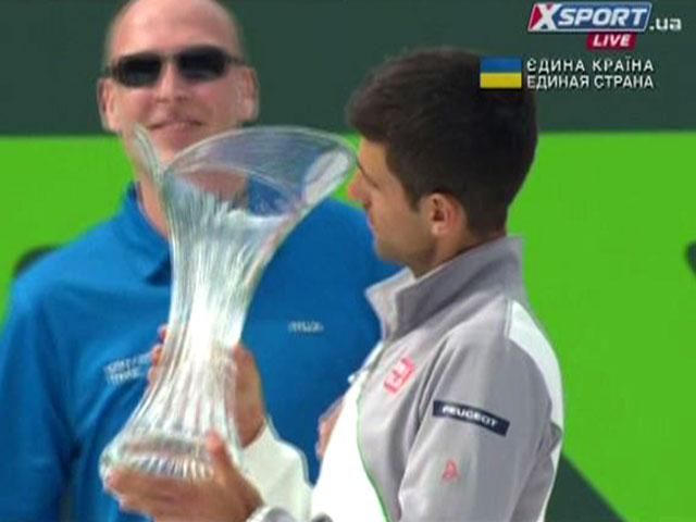 Джокович выиграл четвертый подряд теннисный турнир серии Мастерс