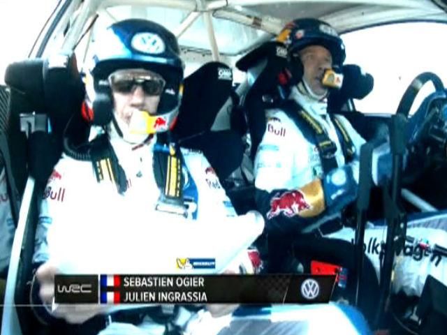 Ралли. Себастьян Ожье выиграл дебютный спецучасток ралли Португалии Ралли. Себастьян Ожье выиграл дебютный спецучасток ралли Португалии