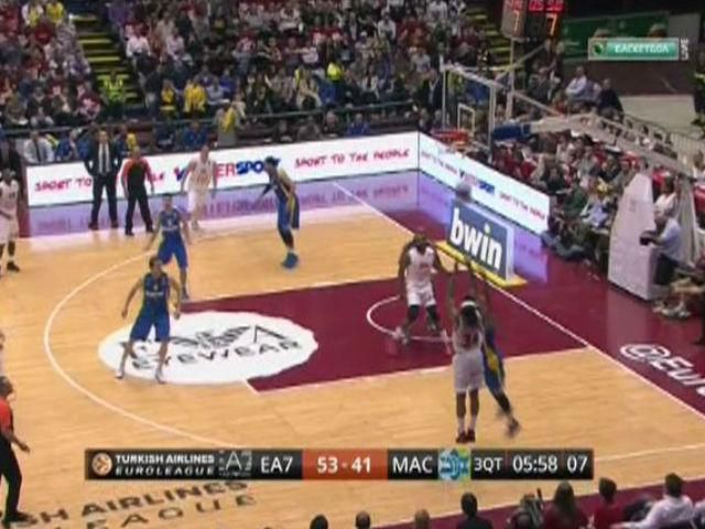 Баскетбол. ЦСКА виграв у "Панатінаїкоса" Баскетбол. ЦСКА виграв у "Панатінаїкоса"