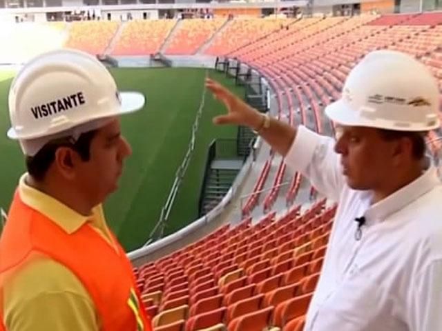 Спортивный обзор: Бразилия будет играть против Хорватии, на стадионе "Амазония" не готово поле Спортивный обзор: Бразилия будет играть против Хорватии, на стадионе "Амазония" не готово поле