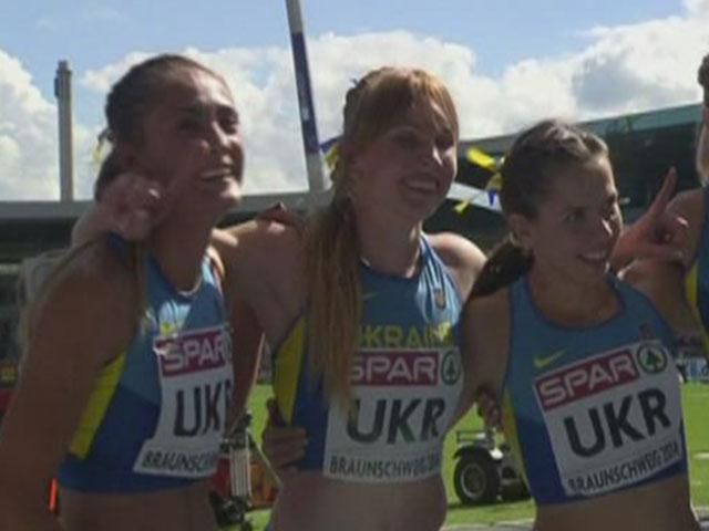 Українці здобули на чемпіонаті Європи з легкої атлетики 12 нагород Українці здобули на чемпіонаті Європи з легкої атлетики 12 нагород