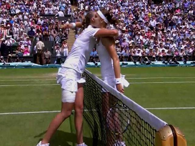 Wimbledon: Эжени Бушар и Петра Квитова сыграют в финале