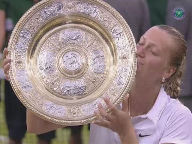 Квитова стала двукратной чемпионкой Wimbledon