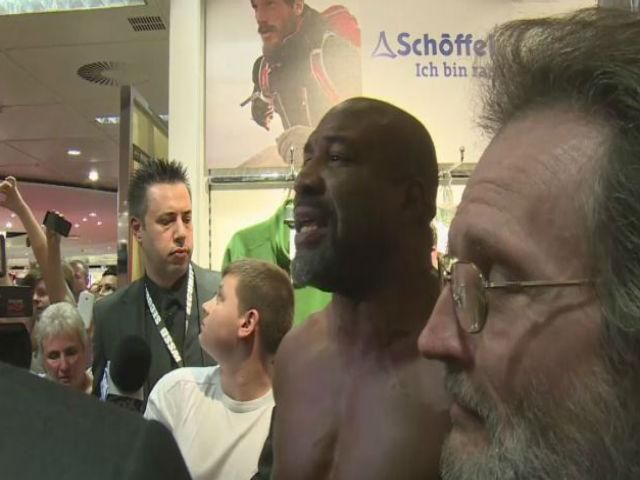 Бріггс потрапив до лікарні після "сутички" з Кличком Бріггс потрапив до лікарні після "сутички" з Кличком