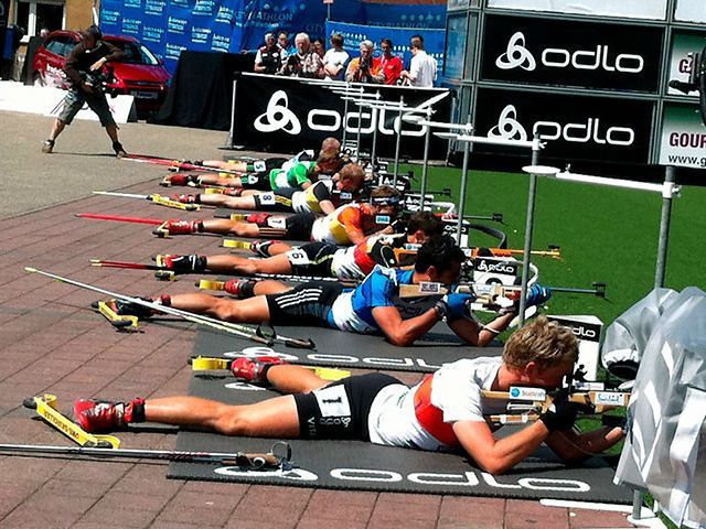 Збірна України завоювала "срібло" з літнього біатлону Збірна України завоювала "срібло" з літнього біатлону