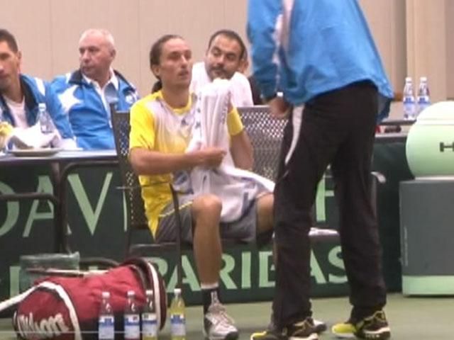 Теннис. Долгополов не сыграет против сборной Бельгии Теннис. Долгополов не сыграет против сборной Бельгии