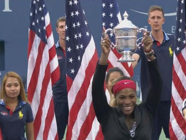 Серена Вільямс завоювала 18-й титул на турнірах серії "Гренд Слем" Серена Вільямс завоювала 18-й титул на турнірах серії "Гренд Слем"