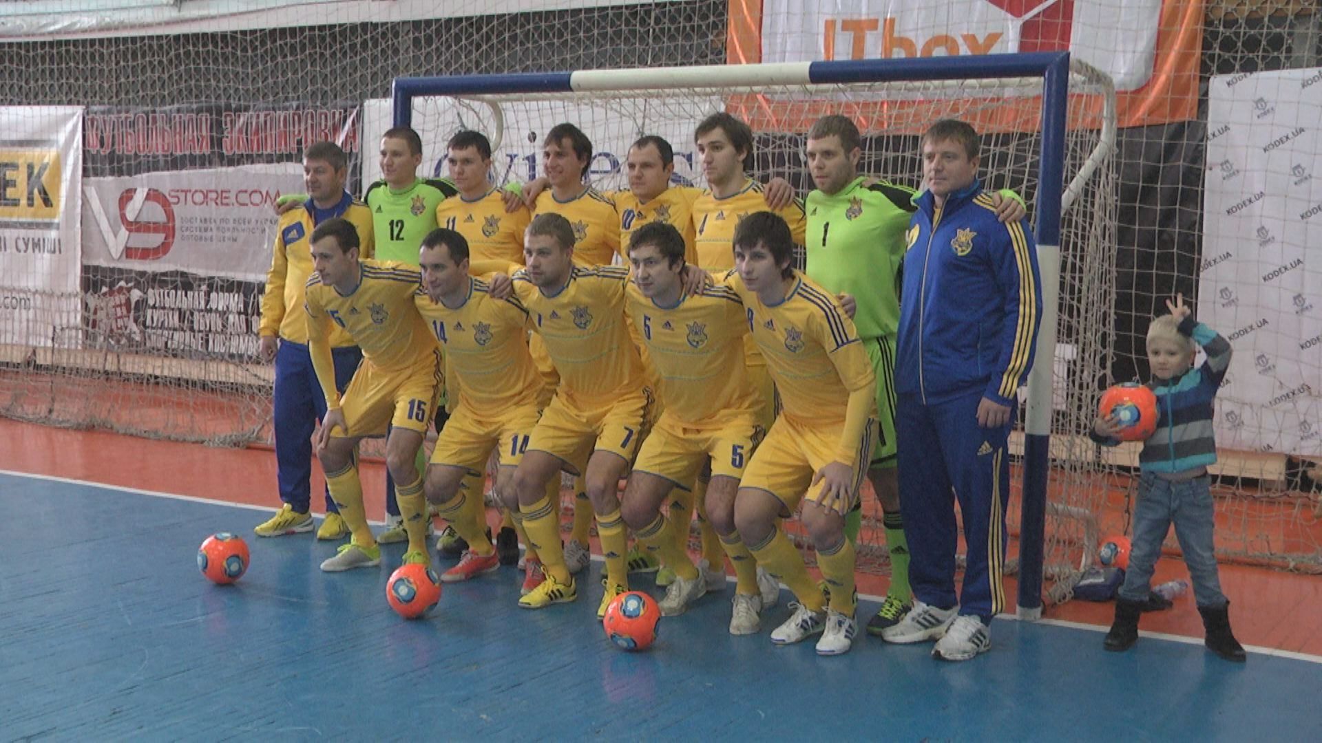 Футзал: збірна України готується до товариських матчів проти Португалії