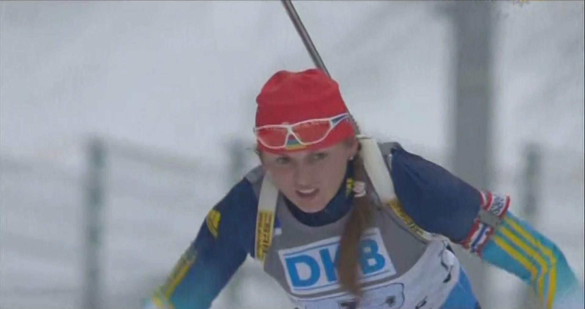 Жіноча збірна України з біатлону фінішувала шостою Жіноча збірна України з біатлону фінішувала шостою