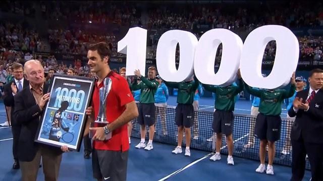 Теніс. 1000 перемог Федерера