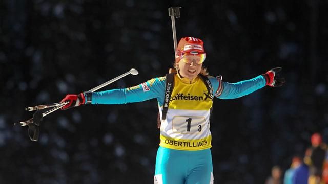 Біатлон. Меркушина здобула золото на чемпіонаті Європи Біатлон. Меркушина здобула золото на чемпіонаті Європи