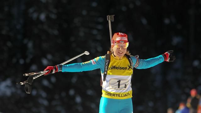 Украинка завоевала золото среди юниоров на чемпионате Европы по биатлону Украинка завоевала золото среди юниоров на чемпионате Европы по биатлону