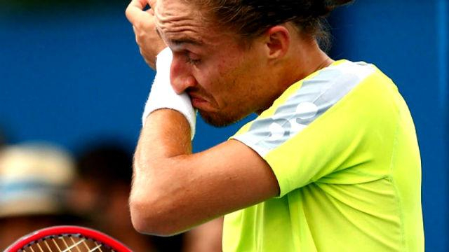 Теннис. Долгополов проиграл уже в первом матче турнира АТР в Мемфисе