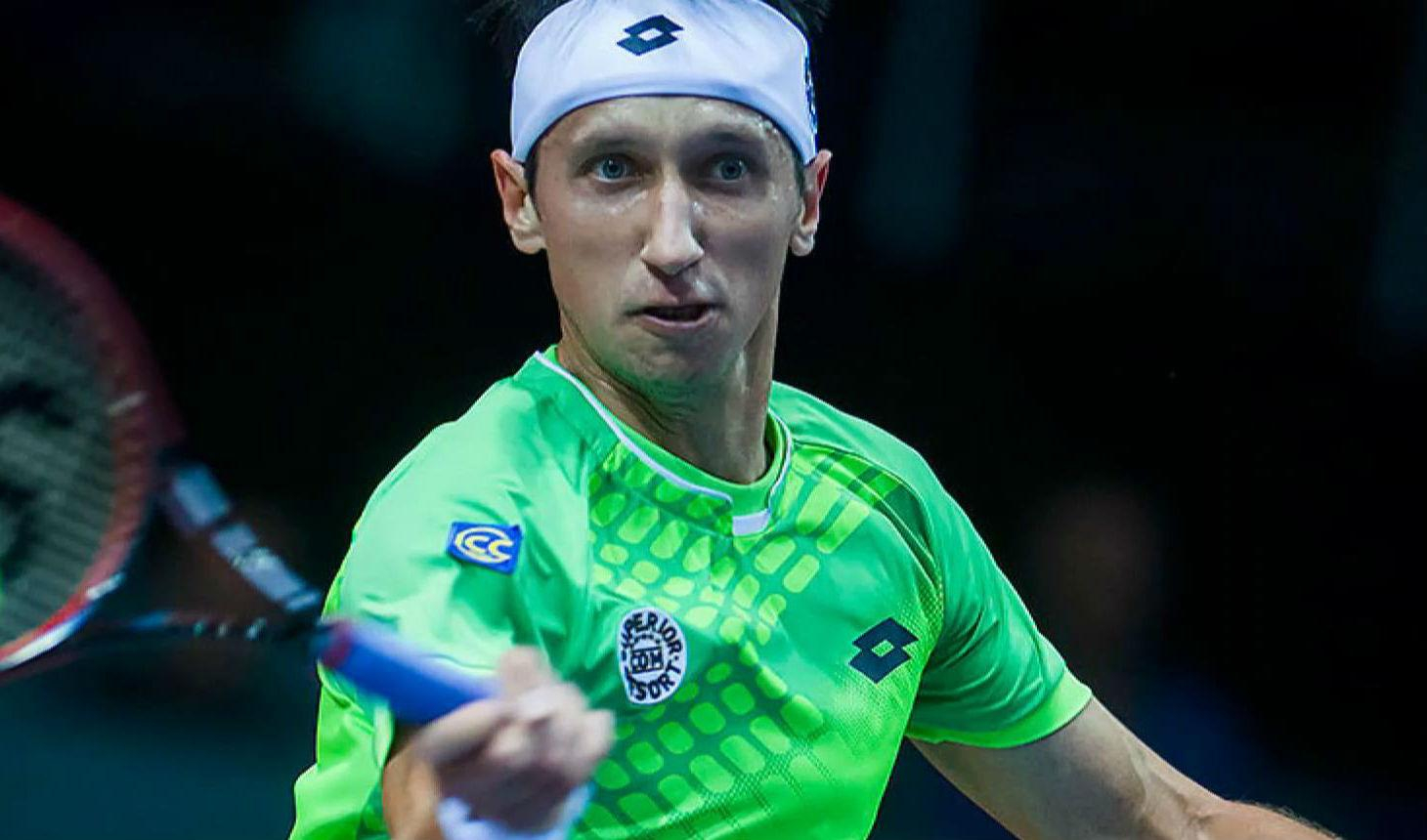 Теннис. Стаховский выиграл первый в карьере сет у Симона