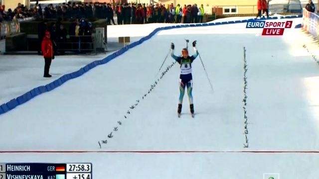 Біатлон. Юлія Журавок завоювала бронзу на чемпіонаті світу