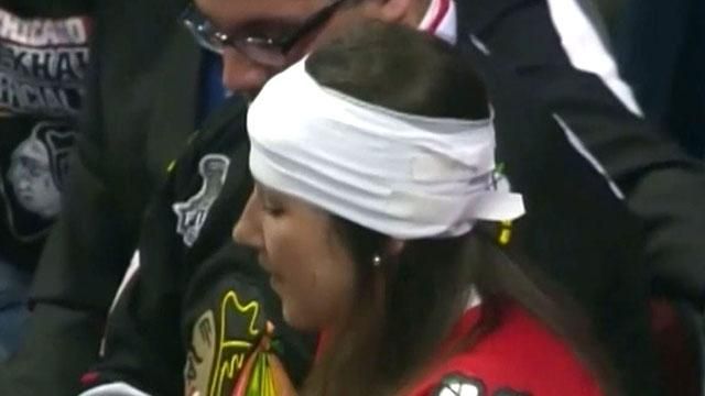 Уболівальниці "Чикаго" на матчі розбили голову загорожею