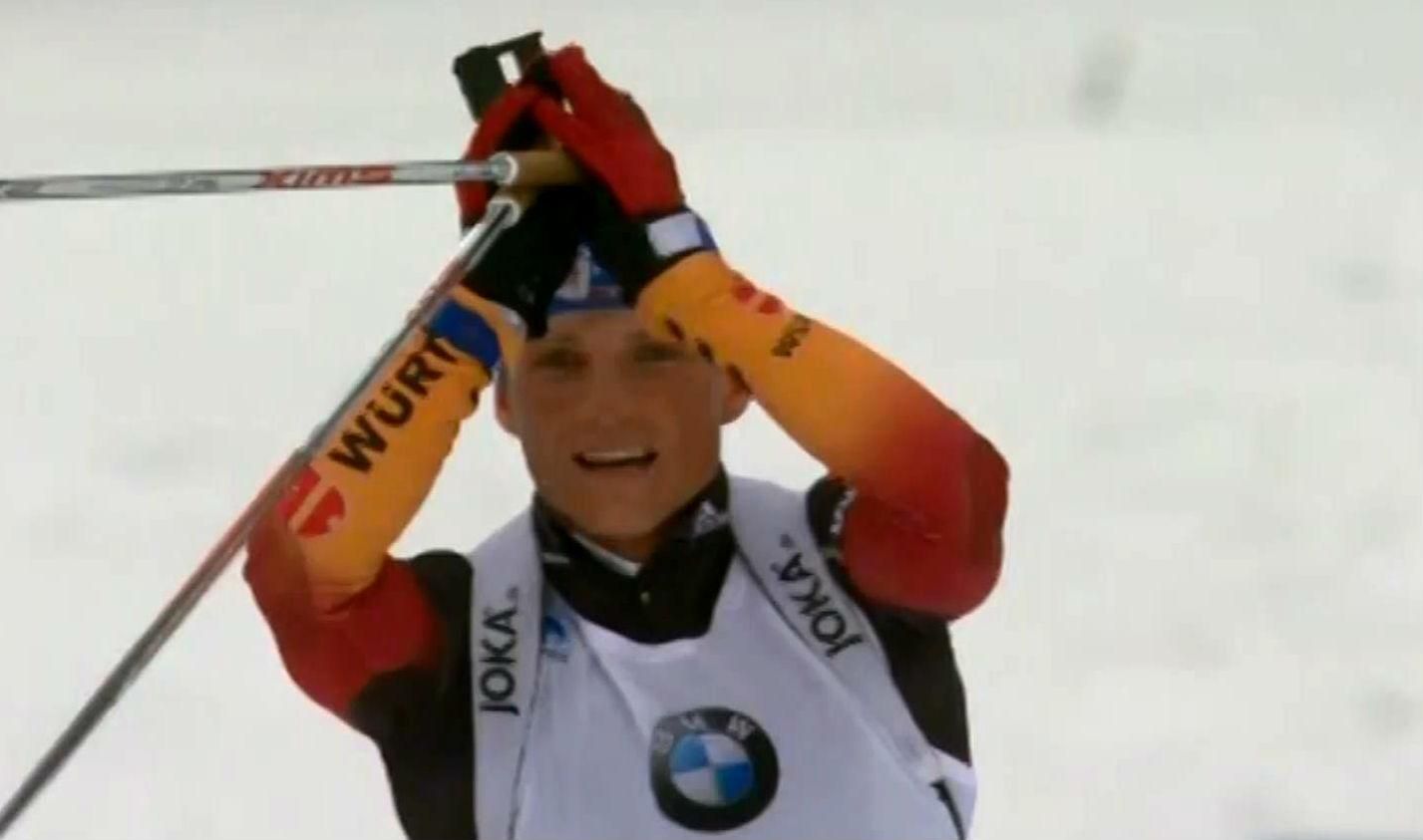 Біатлон. Лессер став чемпіоном світу в гонці переслідування Біатлон. Лессер став чемпіоном світу в гонці переслідування