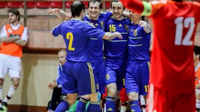 Футзал. Збірна України розпочала відбір на Євро-2016 з перемоги