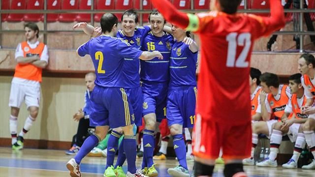 Футзал. Сборная Украины добывает путевку на Чемпионат Европы-2016