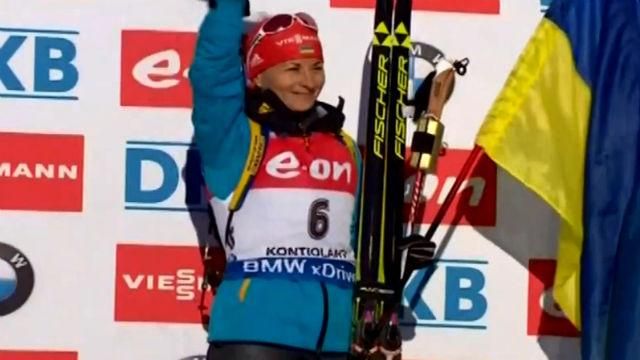 Біатлон. Валя Семеренко — найкраща спортсменка України в березні