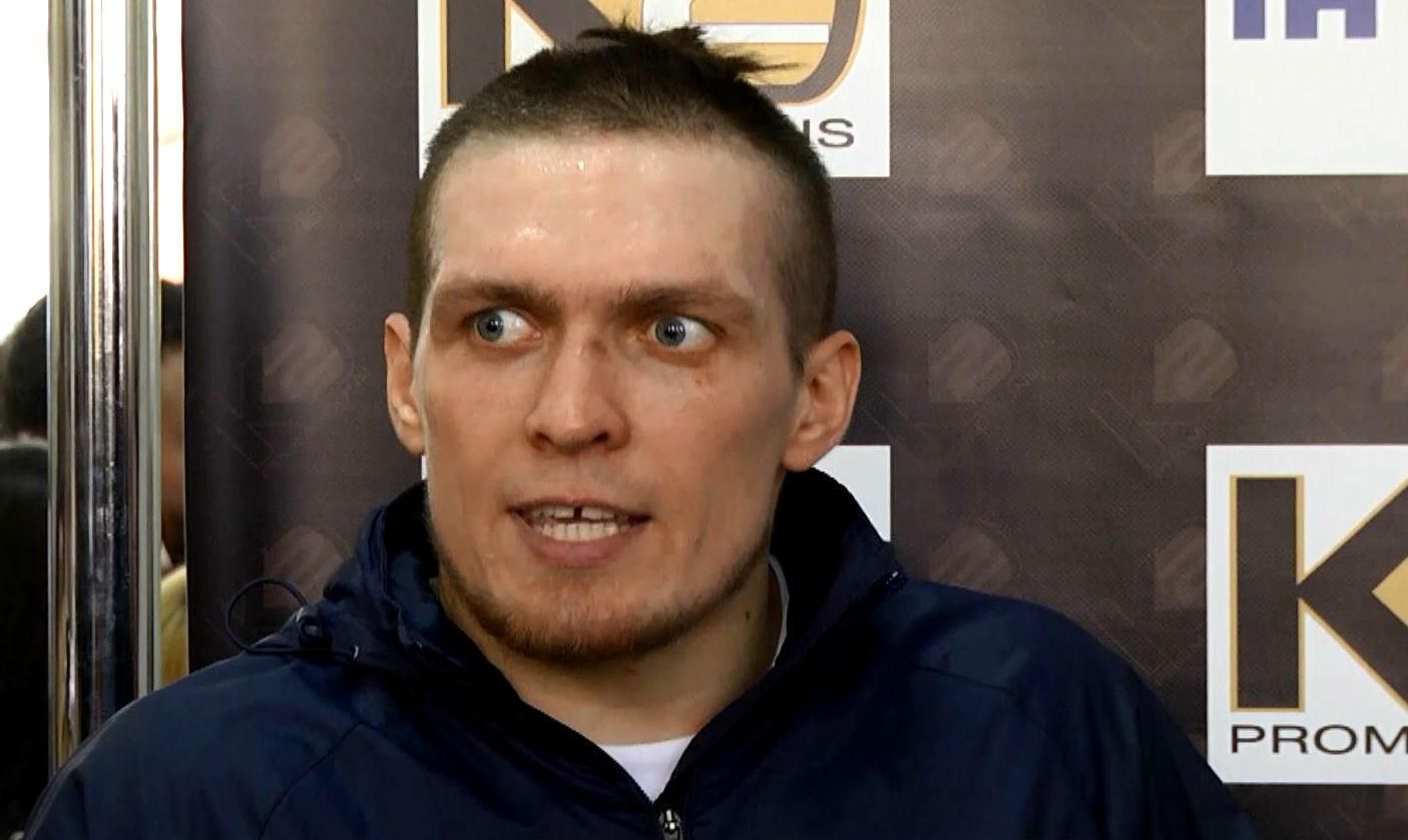 Усик готується до бою проти росіянина Андрія Князева Усик готується до бою проти росіянина Андрія Князева