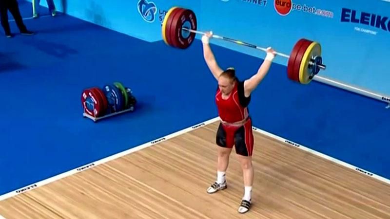 Тяжелая атлетика. Лысенко завоевала серебряную медаль Чемпионата Европы