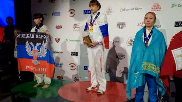 Спортсменка с флагом "ДНР" соврала, что она представляет Украину